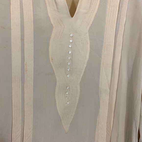 🍱Gorgeous Hand Made Shift Dress w/ Pearl Buttons - Picture 2 of 16